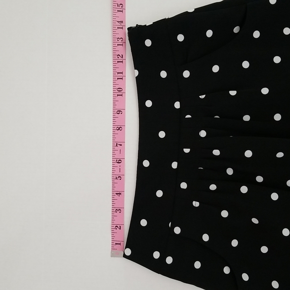 Worthington petite black polka dot skirt, size 4P - Picture 11 of 12